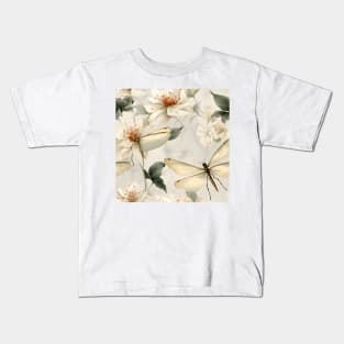 Dragonfly Pattern 14 Kids T-Shirt